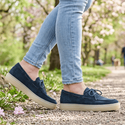Rieker - L5905-14 Deck Shoes, Navy