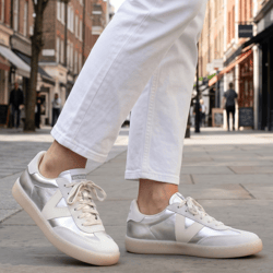 Victoria - 1126235 Berlin Trainers, Metallic Plata