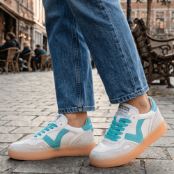 Victoria - 1257129 Gum Sole Trainers, Turquoise
