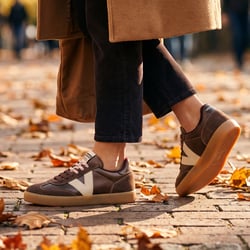 Victoria - 1126234 Berlin Trainers - Brown / Metallic