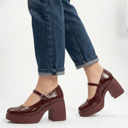 Wonders - 49100 Platform Shoes, Vino