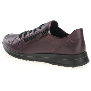 Ara - 54801 Osaka Side Zip Trainers - Merlot 2