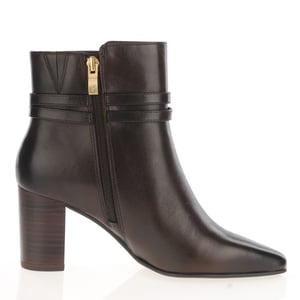 Caprice - 25317 Block Heeled Ankle Boots - Dark Brown 3