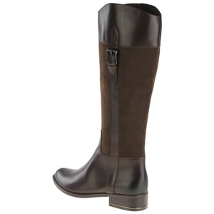 Caprice - 25519 Leather Knee Boots - Dark Brown 2