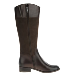 Caprice - 25519 Leather Knee Boots - Dark Brown 3