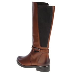 Caprice - 25521 Leather Knee Boots Cognac 2