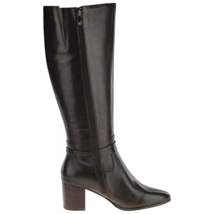 Caprice - 25528 Leather Knee Boots - Dark Brown 3
