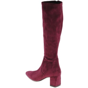 Caprice - 25547 Block Heel Sock Boots - Bordeaux 2