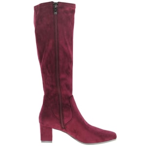 Caprice - 25547 Block Heel Sock Boots - Bordeaux 3