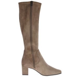 Caprice - 25547 Block Heel Sock Boots - Cafe 2