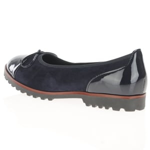 Gabor - Assist Flat Bow Pumps - Dark Navy 2