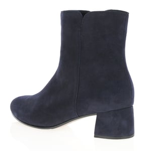 Gabor - Abbey Low Block Heel Ankle Boots - Midnight 2