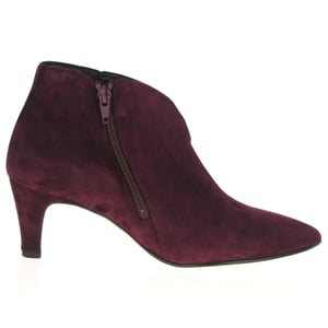 Gabor - Terri Dressy Suede Ankle Boots - Mulberry 3