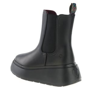 Heavenly Feet - Nera Platform Chelsea Boots - Black 2