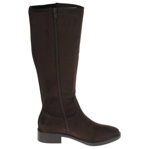 Jana - 25561 Flat Knee Sock Boots, Mocca 3