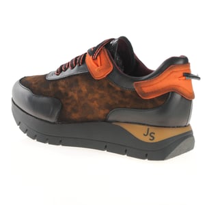 Jose Saenz - 2287 Chunky Trainers - Black Antelope 3