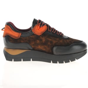 Jose Saenz - 2287 Chunky Trainers - Black Antelope 2