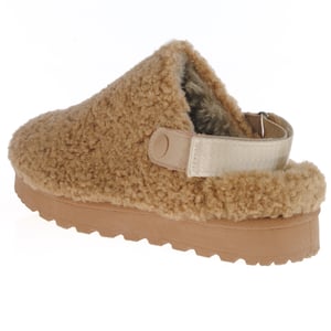 Lunar - Naples Adjustable Strap Slipper, Tan 2