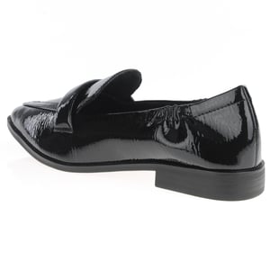 Marco Tozzi - 24219 Flat Vegan Loafers, Black Patent 2