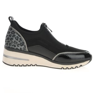 Marco Tozzi - 24780 Front Zip Trainers - Black 3