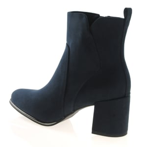 Marco Tozzi - 25095 Block Heeled Ankle Boots - Dark Navy 2