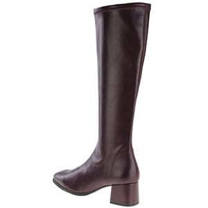 Miss Elastic - 75310 Knee Sock Boots - Burgundy 2