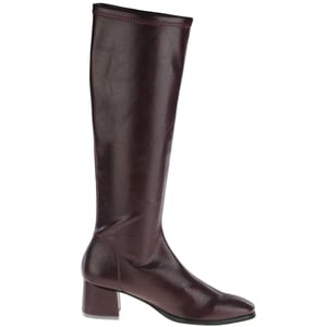 Miss Elastic - 75310 Knee Sock Boots - Burgundy 3