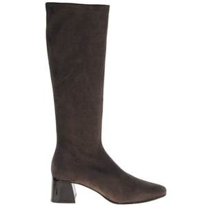 Miss Elastic - 75435 Knee Sock Boots - Brown 3