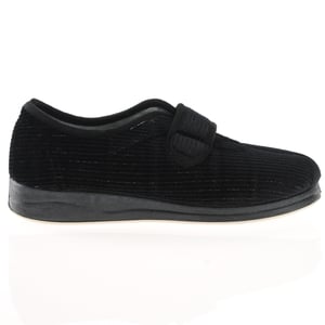 Padders - Camilla Front Strap Slippers - Black Sparkle 3