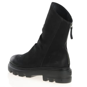 Paul Green - 8253 Nubuck Ankle Boots - Black 2
