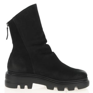 Paul Green - 8253 Nubuck Ankle Boots - Black 3
