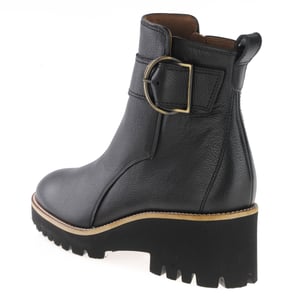 Paul Green - 9763 Low Wedge Ankle Boots - Black 2