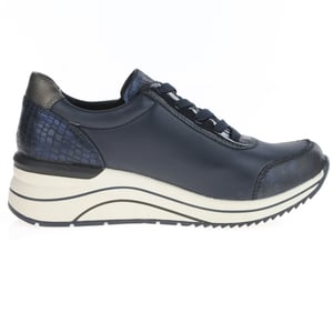 Remonte - D0T09-14 Wedge Trainers, Navy 3