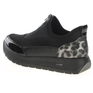 Remonte - D2V01-04 Front Zip Trainers - Black 2