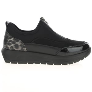Remonte - D2V01-04 Front Zip Trainers - Black 3