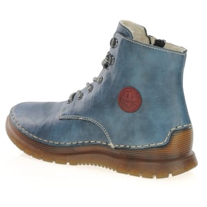 Rieker - 53632-14 Laced Ankle Boots - Blue 2