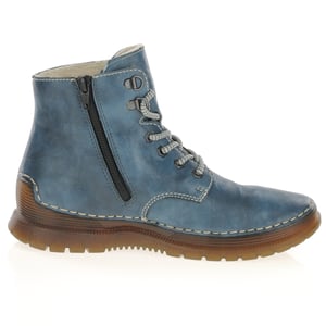 Rieker - 53632-14 Laced Ankle Boots - Blue 3