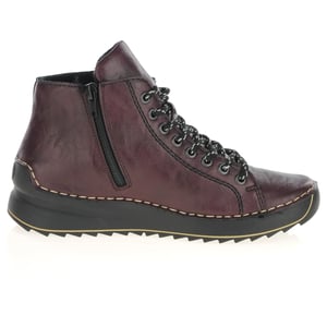 Rieker - 71510-30 Laced Ankle Boots - Dark Merlot 3