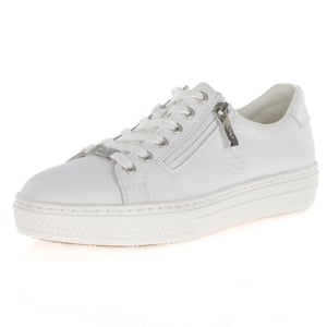 Rieker - L59L1-83 Side Zip Trainers, White
