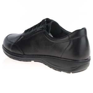 Softmode - Jane Suede Lace Up Shoes - Black 2