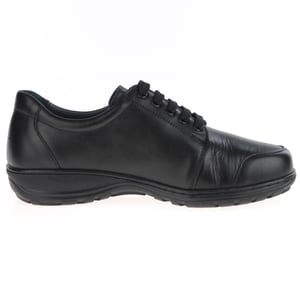 Softmode - Jane Suede Lace Up Shoes - Black 3