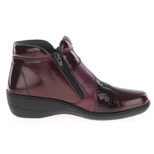 Softmode - Clara Water Resistant Ankle Boots - Bordeaux 3