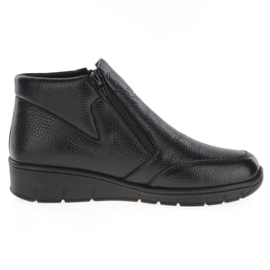 Softmode - Olivia Twin Zip Ankle Boots - Black 3