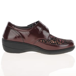 Softmode - Elma Velcro Strap Shoes - Bordeaux 3