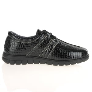 Softmode - Gemma Water Resistant Shoes - Black Croc 3