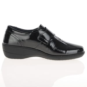 Softmode - Zabrina Velcro Strap Shoes - Black 3