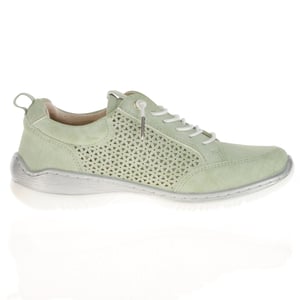 Susst - Astrid Side Zip Trainers - Mint 2