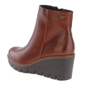 Susst - Buddy Wedge Ankle Boots - Cognac 2