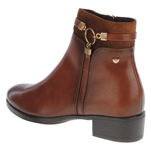 Susst - Gemma Flat Ankle Boots, Tan 2