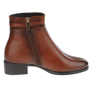 Susst - Gemma Flat Ankle Boots, Tan 3